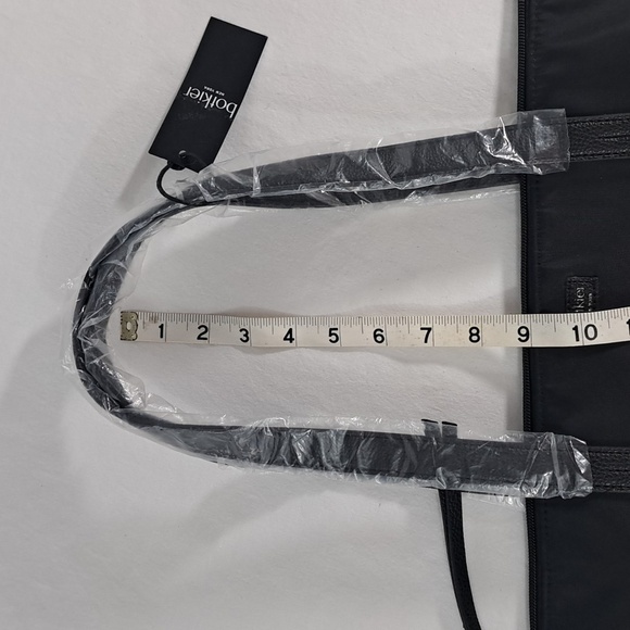 NWT Botkier New York Bond Tote | Black Nylon & Leather | Chic Work Bag - Picture 7 of 8